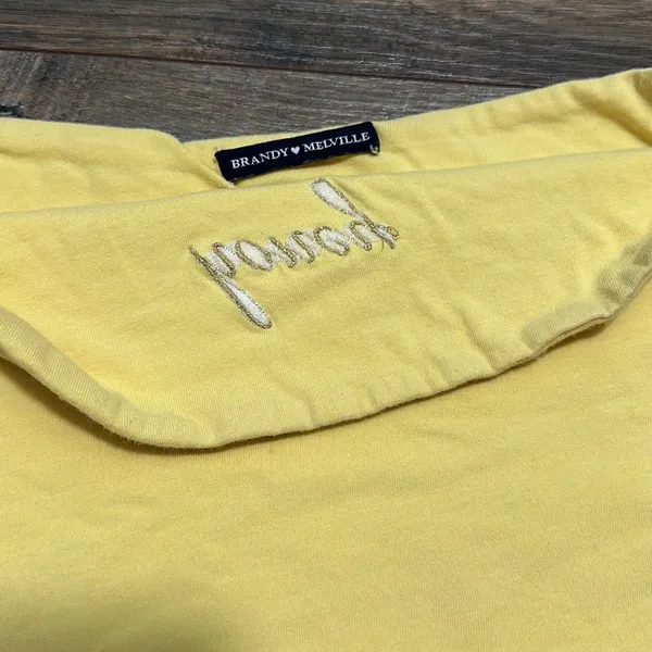 EUC Brandy Melville “honey” tube top - Image 2