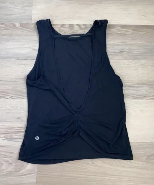 Lululemon Black Tank - Image 2
