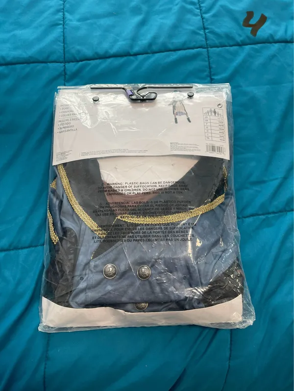 Womens posh pirate costume XL 14/16 - Image 3
