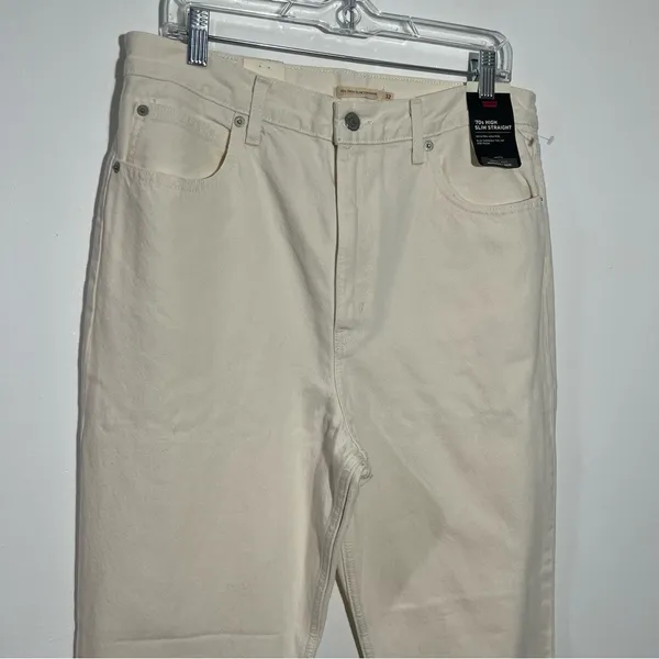 Levi's 70s Ultra High Rise Slim Straight Jeans Size 32 90s Nomcore Clean‎ Girl - Image 4
