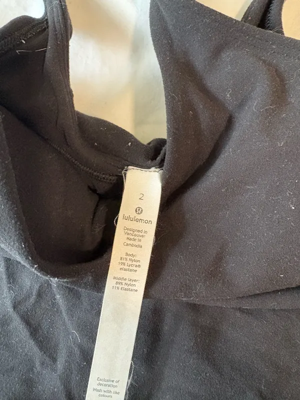 Align Lululemon Tank black  - Image 2
