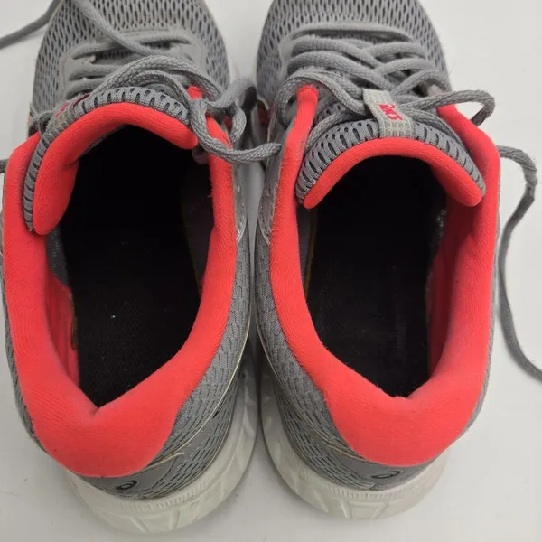 Asics Running Shoes Women 8 Wide Gel Contend 6 Gray Low Top Gym Trainers Sneaker - Image 9