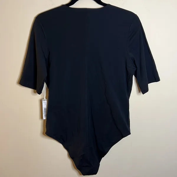 Everlane The Short-Sleeve Crew Neck Bodysuit - Bikini S - Image 7