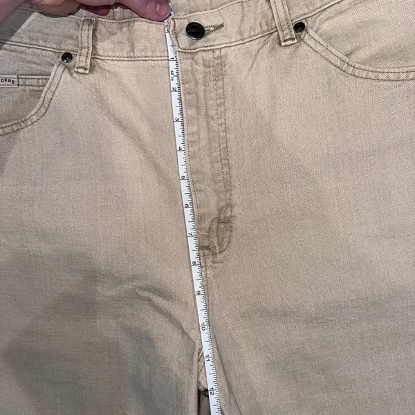 Riders Tan Denim Jeans Size 10 - Image 6