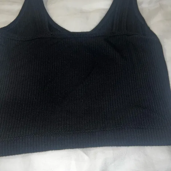 Skylar + Madison Black Crop Top - Image 2