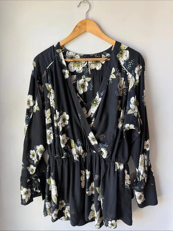 Free People Tuscan Dreams Floral Mini Dress & Tunic - Image 3