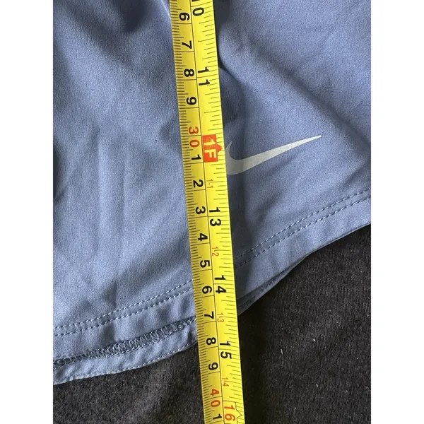 Nike One Women's Dri-FIT Ultra High-Waisted 3" Brief-Lined Shorts Gray Size S - Image 6