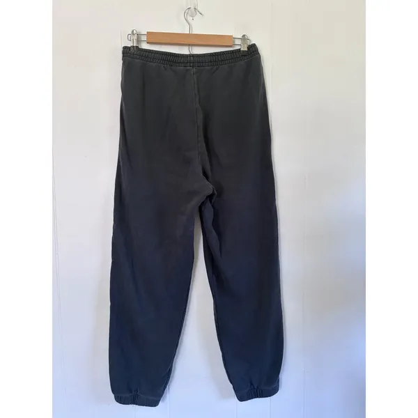COS Womens Faded Black High Waisted Fleece Jogger Sweatpants Size S Small - Image 2