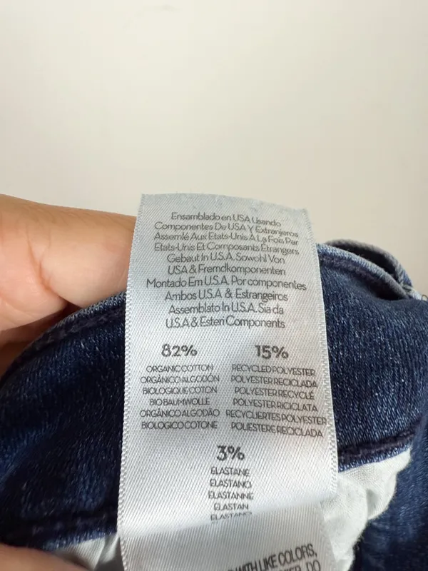 Mother The Runaway Step Fray Manana Mi Amor Bootcut Kick Flare Jeans Size 28 - Image 13