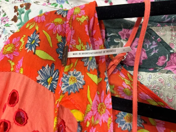 Free People Dress Mini Floral Small Swing Tunic - Image 2