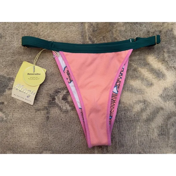Maaji slandia Reversible Bikini Bottoms Womens Size S NWT - Image 7