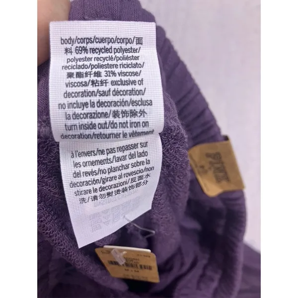 PINK Victoria's Secret Butter Soft French Terry Jogger‎ Women M Purple New - Image 10