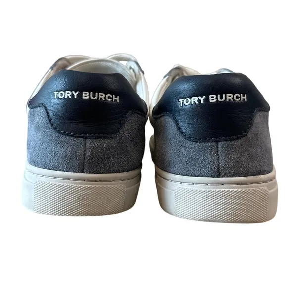 Tory‎ Burch Color Block T Logo Leather Sneakers 9.5 Box Style 161131 - Image 6