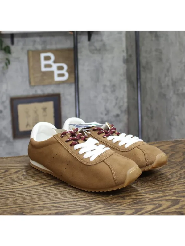 NWT Universal Thread JoJo Sneakers Double Lace Low Top 94462319 Brown 10M - Image 2