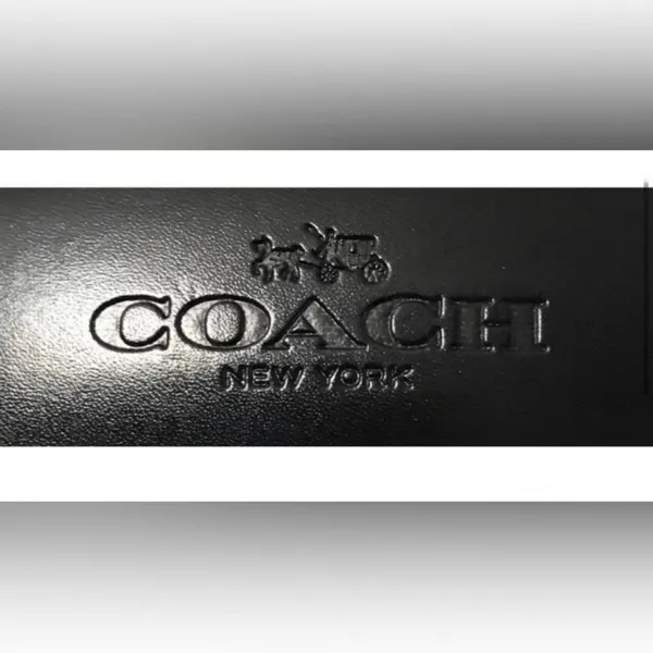 Coach New York Black Hard Shell Clamshell Eyeglass Sunglass Case - Image 8