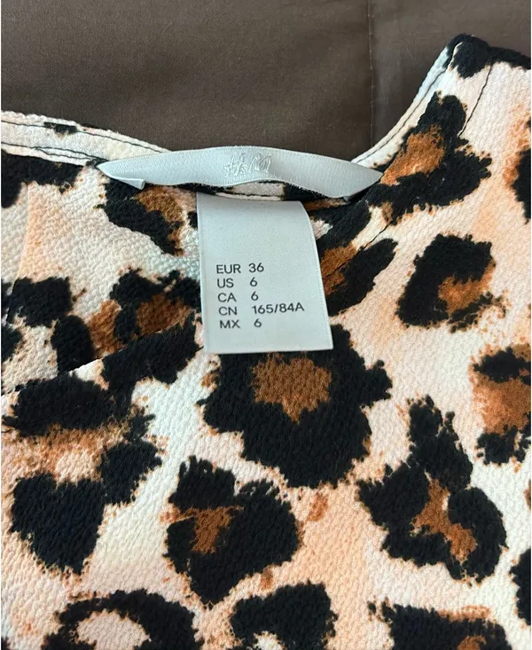 H&M Cheetah Dress - Image 2