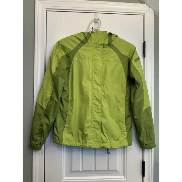 Free Country AthletX Series Women’s Green Hooded Full Zip Windbreaker Jacket M - Image 15