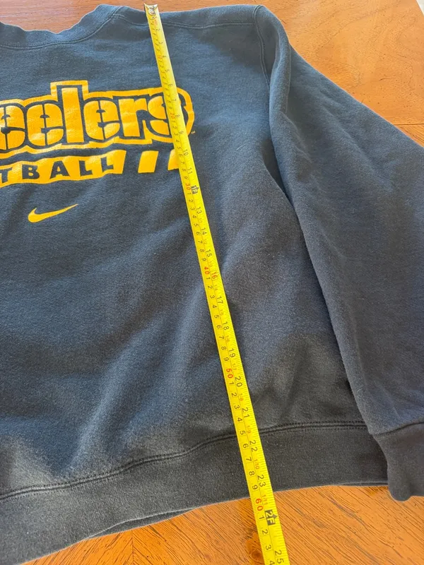 Vintage Nike Steelers Football Crewneck - Image 2