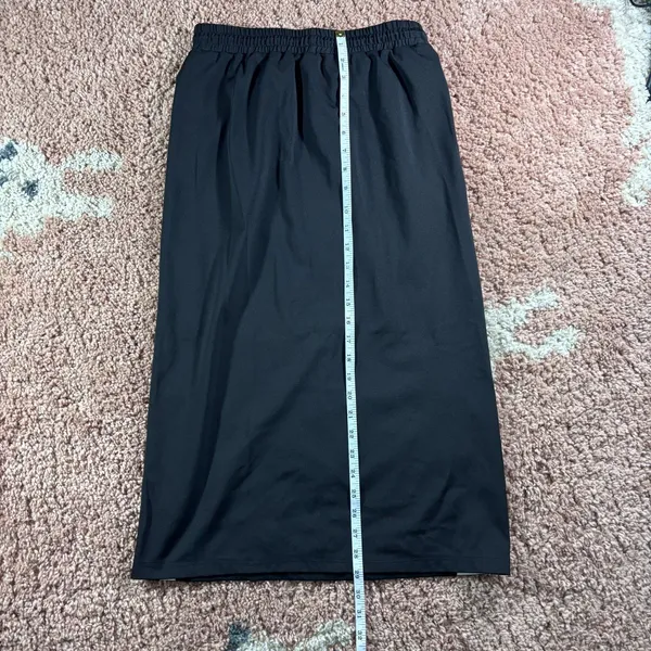 EDIKTED Athletic Side Snap Low Rise Maxi Skirt Size Small Black/Pink/White $58 - Image 7