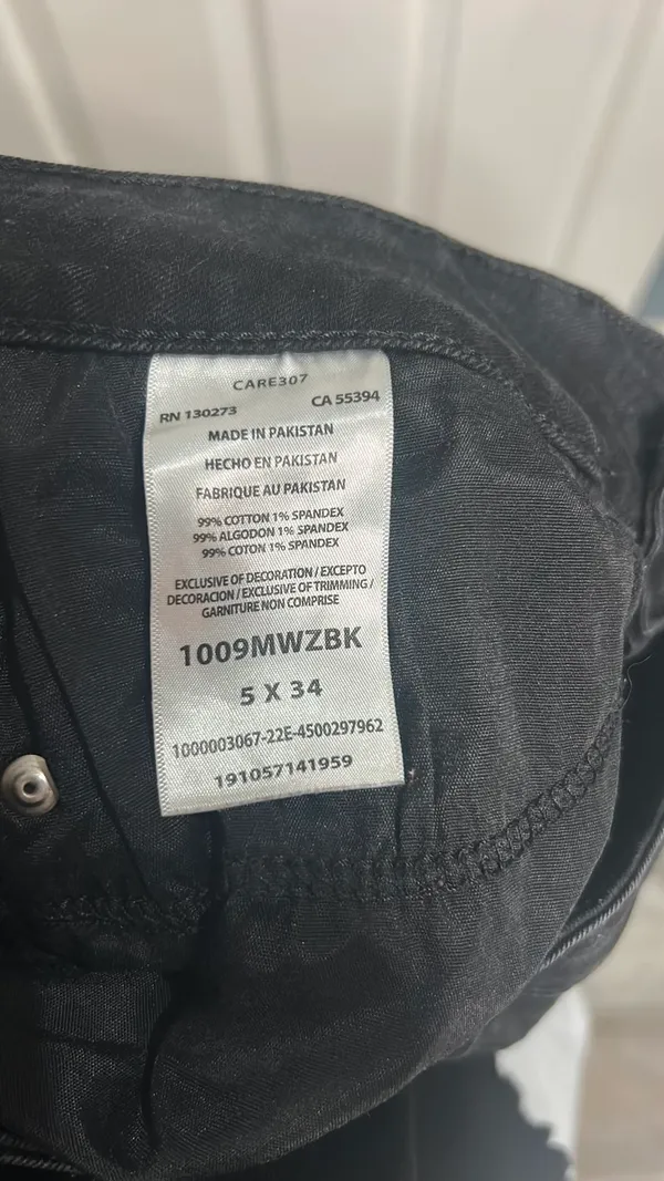 Black Bootcut Wrangler Jeans - Image 3