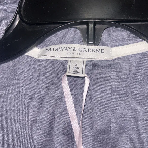 Fairway & Greene Full Zip Jacket Women’s Size Small Blue Golf Sporty Pockets NEW - Image 3