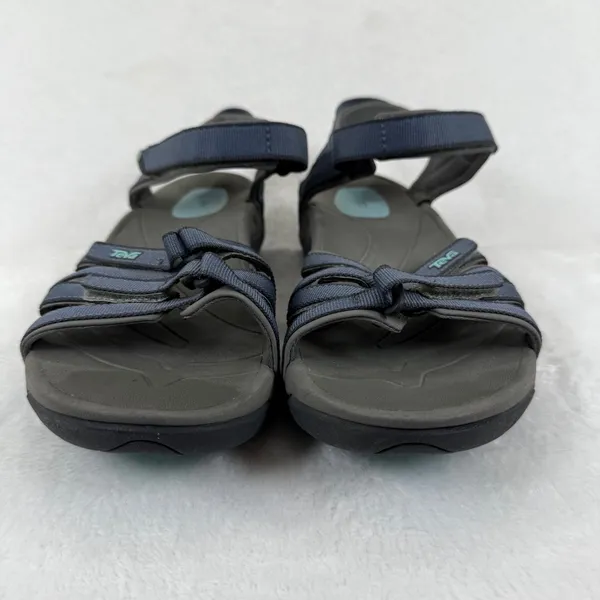 Womens Teva Hiking Sandals Blue Strappy Athletic Outdoor‎ Shoes Size 10 - Image 2