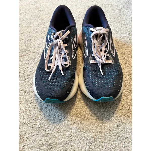 Brooks Glycerin 20 Womens Running Shoes Navy‎ Teal Pink 1203691B499 Size 9.5 B - Image 7