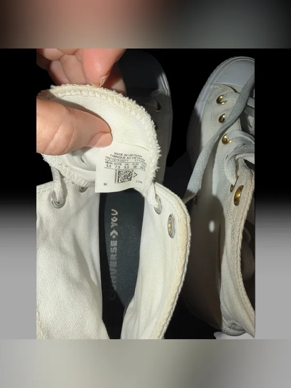 Converse Chuck Taylor All Star Lift Platform High 'Gold' womens 7.5 mens 5.5 - Image 5