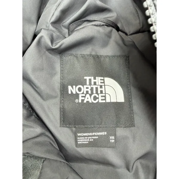 The North Face Womens Gotham Parka 600 Down Hooded Grey NWT Size XS $270 MSRP - Image 10