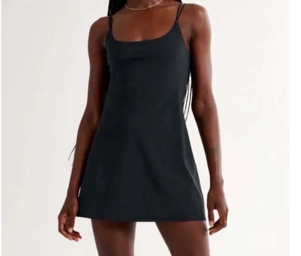 Abercrombie & Fitch Black Workout Dress - Image 4