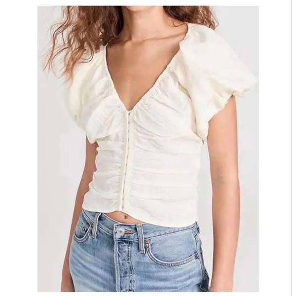 Astr the Lable Tameka Corset Like Textured Top - Image 3