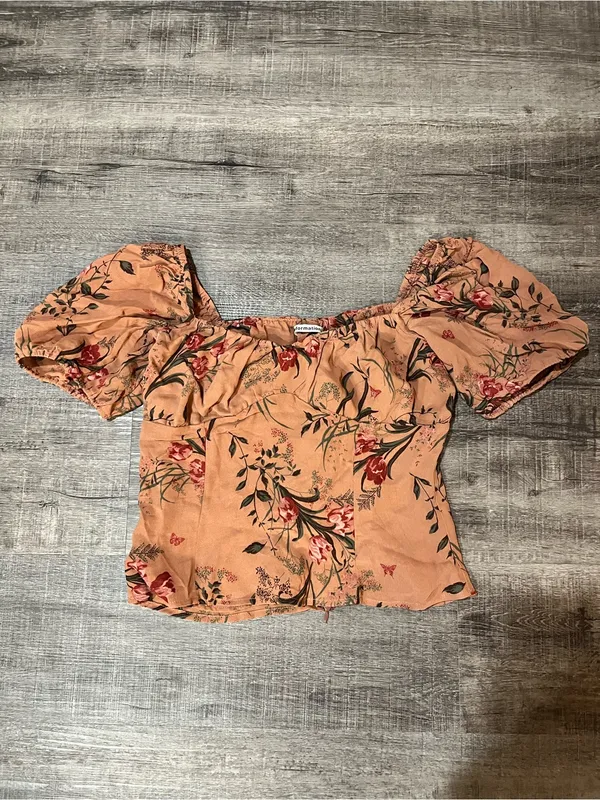 REFORMATION Berry Top in Cecille - Image 3