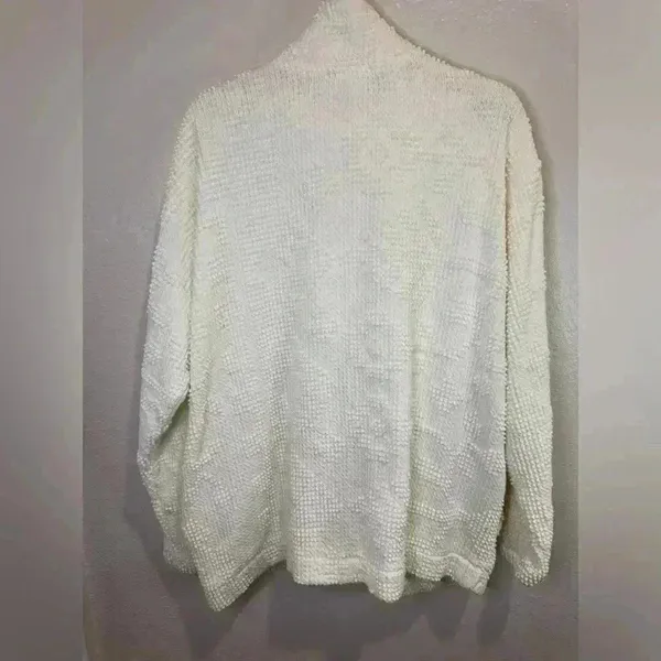 The Produce‎ Company Women’s Vintage Long Sleeves Button Pockets Jacket Size L - Image 3