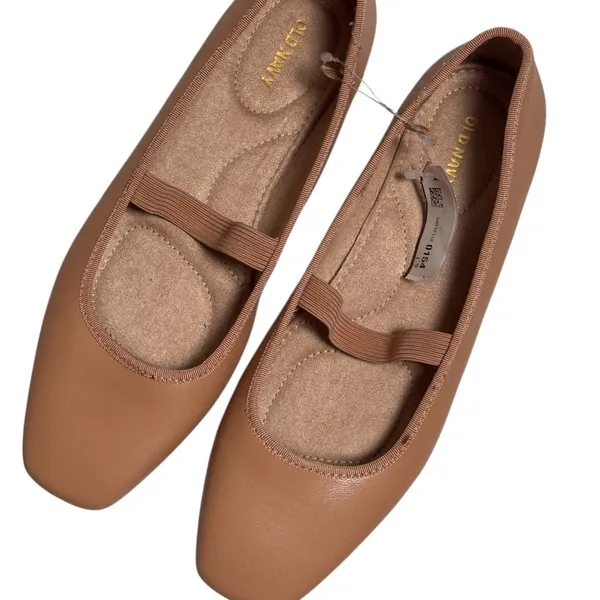 Old Navy Low Heel Flat Ballet Flats Size 10 New With Tag - Image 8