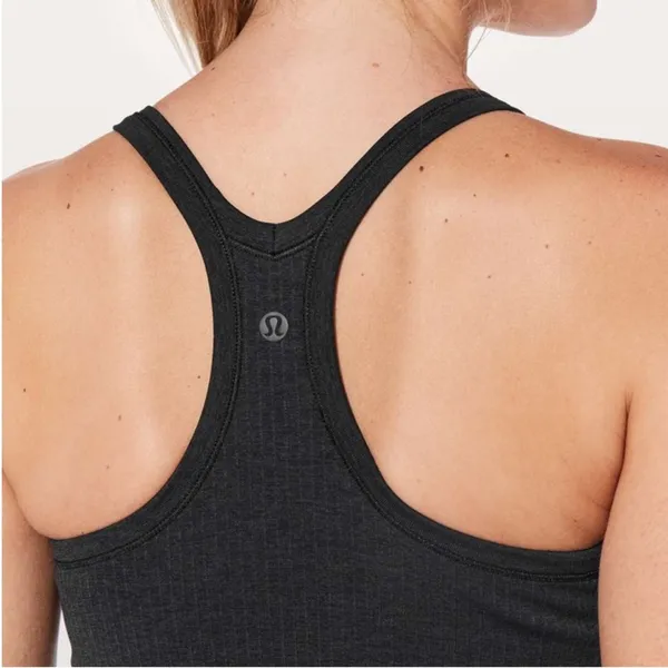 Lululemon Ebb To Street Tank II Black - Image 3