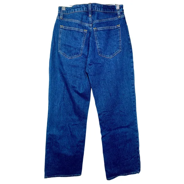 Abercrombie & Fitch The ’90s Relaxed Jean High Rise Blue Denim Jeans Size 27 S - Image 2