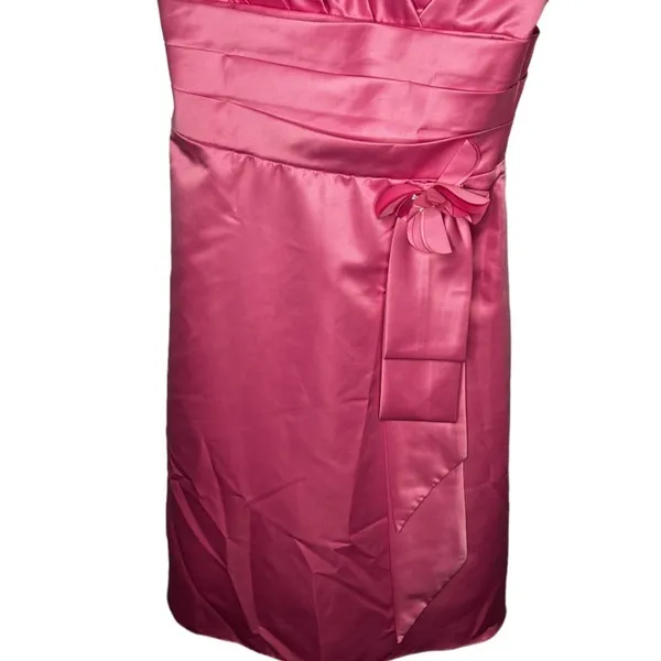 Vintage May Queen‎ Couture Pink Dress With Wrap - Image 6