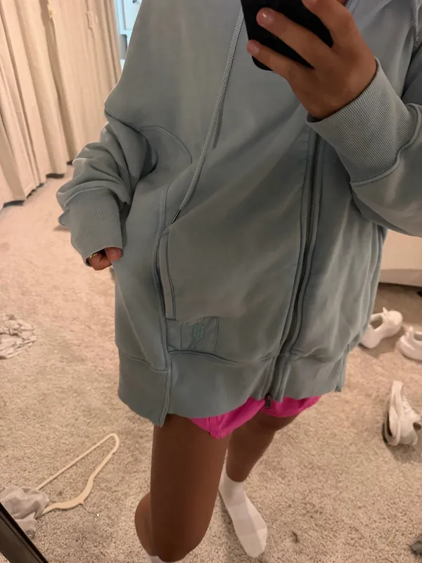 Free people movement double zip hoodie - Image 3
