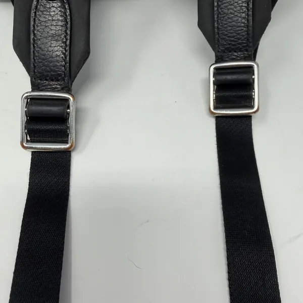 Coach Court Signature Canvas Pebble Leather Backpack Black Women One Size - Image 10
