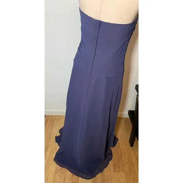 Purple bridal dress size 12 brand b2 - Image 3