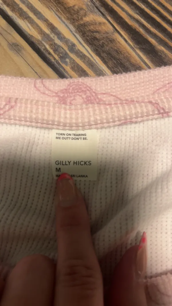 Gilly Hicks Bow Pajama Set M - Image 2