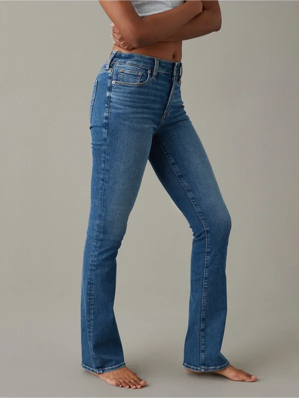 American Eagle Next Level High-Waisted Skinny Kick Jean Size 18 Long - Image 2