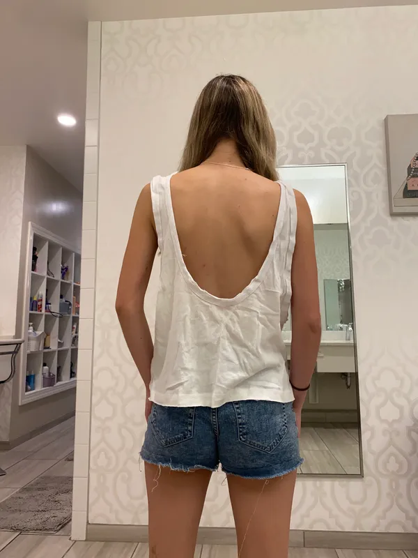 Free People White Renegade Tank Top - Image 4