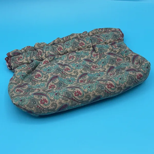 Vintage Quilted Clutch 8.3” length Green - Image 3