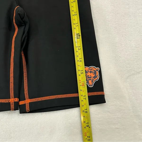 WEAR by Erin Andrews Black Chicago Bears NFL Football Yoga Bike Shorts Womens XS - Image 8