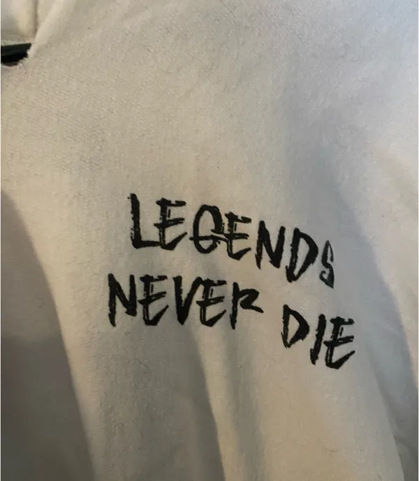 Juice WRLD sweatshirt White Size M - Image 2