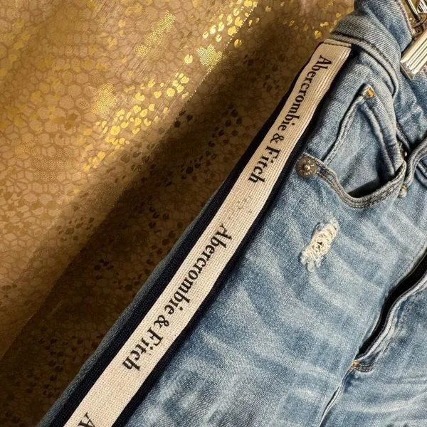 Abercrombie & Fitch Skinny Logo Simone High Rise Ankle Jeans 2/26 - Image 6