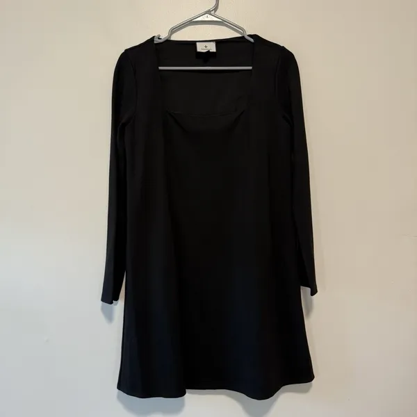 Tuckernuck Black Middleton‎ Long Sleeve Square Neck Dress Size XS - Image 3