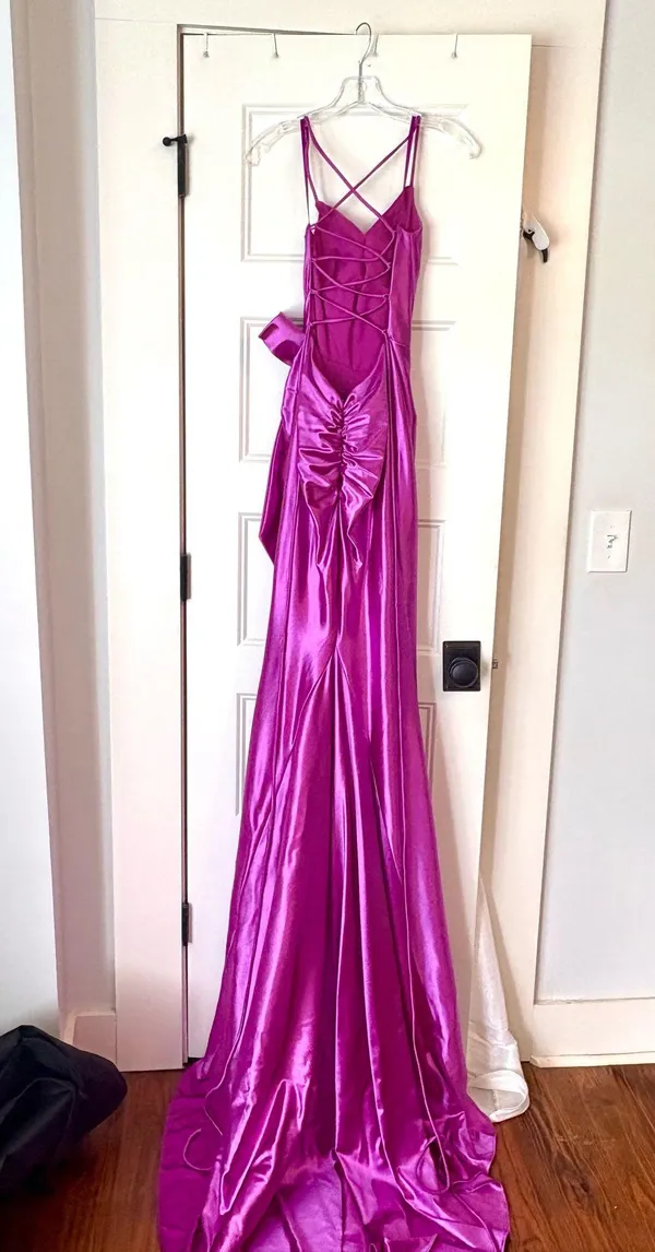Purple Ashley Lauren style #11638 - Image 2