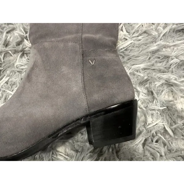 Vionic Tinsley Gray Suede Leather Knee High Boots Sz. 5 - Image 3